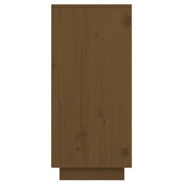 vidaXL Ντουλάπι Καφέ Μελί 60x34x75cm από Μασίφ Ξύλο Πεύκου 1 τεμ.