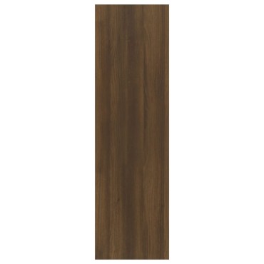 vidaXL Βιβλιοθήκη/Διαχωρ. Χώρου Καφέ Δρυς 40x30x103cm Επεξεργ. Ξύλο 1 τεμ.