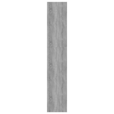 vidaXL Βιβλιοθήκη/Διαχωρ. Χώρου Γκρι Sonoma 60x30x166cm Επεξεργ. Ξύλο 1 τεμ.