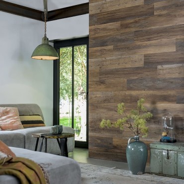 WallArt Πάνελ Τοίχου με Όψη Barnwood «GL-WA34» Δρυός 30 τεμ Καφέ Όμπρα