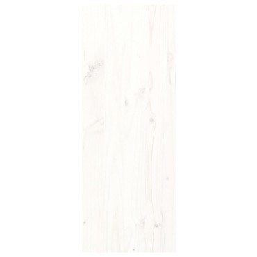 vidaXL Ντουλάπια Τοίχου 2 τεμ. Λευκά 30x30x80cm από Μασίφ Ξύλο Πεύκου
