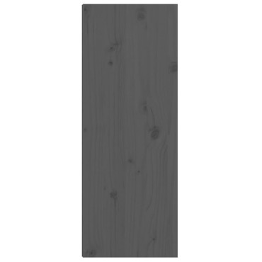 vidaXL Ντουλάπι Τοίχου Γκρι 30x30x80cm από Μασίφ Ξύλο Πεύκου 1 τεμ.