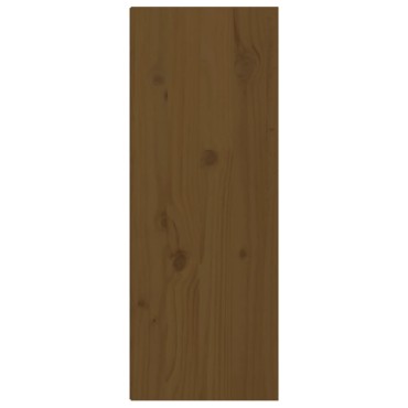 vidaXL Ντουλάπι Τοίχου Καφέ Μελί 30x30x80cm από Μασίφ Ξύλο Πεύκου 1 τεμ.