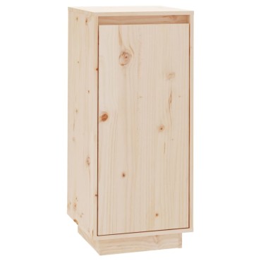 vidaXL Παπουτσοθήκη 35x35x80cm από Μασίφ Ξύλο Πεύκου