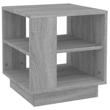 vidaXL Τραπεζάκι Σαλονιού Γκρι Sonoma 40x40x43cm Επεξεργασμένο Ξύλο 1 τεμ.