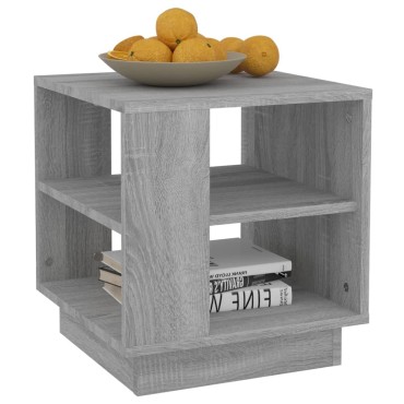 vidaXL Τραπεζάκι Σαλονιού Γκρι Sonoma 40x40x43cm Επεξεργασμένο Ξύλο 1 τεμ.