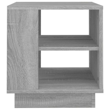 vidaXL Τραπεζάκι Σαλονιού Γκρι Sonoma 40x40x43cm Επεξεργασμένο Ξύλο 1 τεμ.
