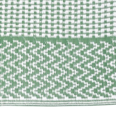 vidaXL Χαλί εξωτερικού χώρου ARAKIL Πράσινο 160x230 cm PP