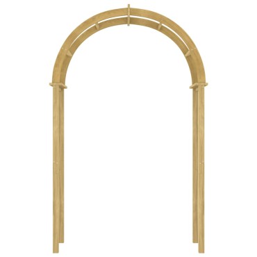 vidaXL Αψίδα 141 x 97 x 243 εκ. από Εμποτισμένο Μασίφ Ξύλο Πεύκου
