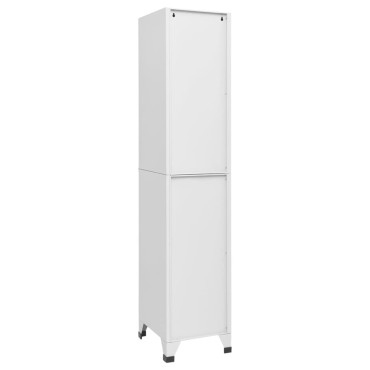 vidaXL Φοριαμός Ανοιχτό Γκρι 38x40x180cm Ατσάλινος 1 τεμ.