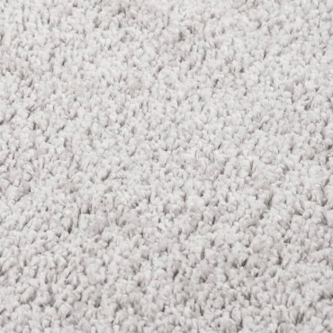 vidaXL Χαλί Shaggy Αντιολισθητικό Ανοιχτό Γκρι 80x150cm