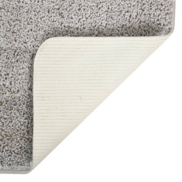 vidaXL Χαλί Shaggy Αντιολισθητικό Ανοιχτό Γκρι 140x200cm