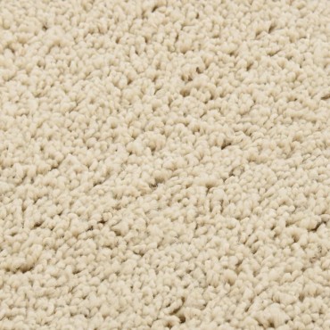 vidaXL Χαλί Shaggy Αντιολισθητικό Κρεμ 140x200cm