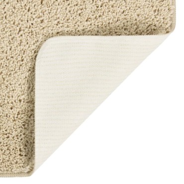 vidaXL Χαλί Shaggy Αντιολισθητικό Κρεμ 160x230cm