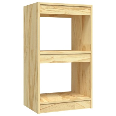 vidaXL Βιβλιοθήκη 40x30x71,5cm από Μασίφ Ξύλο Πεύκου 1 τεμ.