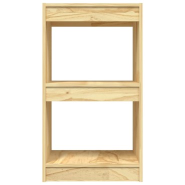 vidaXL Βιβλιοθήκη 40x30x71,5cm από Μασίφ Ξύλο Πεύκου 1 τεμ.