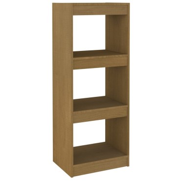 vidaXL Βιβλιοθήκη/Διαχωριστικό Χώρου Μελί 40x30x103,5cm Ξύλο Πεύκου 1 τεμ.