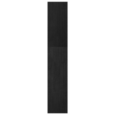 vidaXL Βιβλιοθήκη/Διαχωριστικό Χώρου Μαύρο 40x30x167,5cm Ξύλο Πεύκου 1 τεμ.