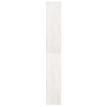 vidaXL Βιβλιοθήκη/Διαχωριστικό Χώρου Λευκό 40x30x199cm Ξύλο Πεύκου 1 τεμ.