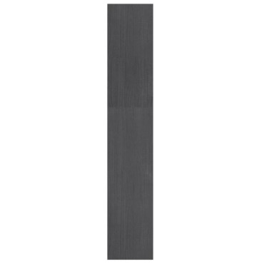 vidaXL Βιβλιοθήκη/Διαχωριστικό Χώρου Γκρι 100x30x167,5cm Ξύλο Πεύκου 1 τεμ.