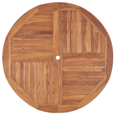vidaXL Τραπεζαρία Κήπου 110x75cm από Μασίφ Ξύλο Teak 1 τεμ.