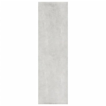 vidaXL Βιβλιοθήκη/Διαχωρ. Χώρου Γκρι Σκυρ. 80x30x103cm Επεξεργ. Ξύλο 1 τεμ.