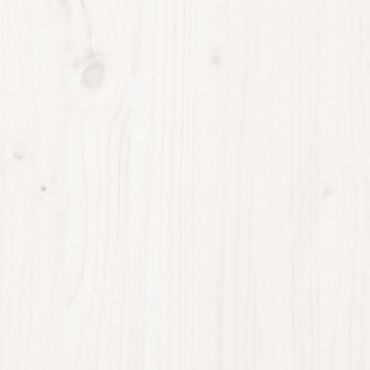 vidaXL Πλαίσιο Κρεβατιού Λευκό 90x190cm από Ξύλο Πεύκου 3FT Single 1 τεμ. - Μονό