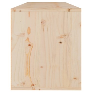 vidaXL Ντουλάπι Τοίχου 100x30x35cm από Μασίφ Ξύλο Πεύκου 1 τεμ.