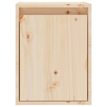vidaXL Ντουλάπι Τοίχου 30x30x40cm από Μασίφ Ξύλο Πεύκου 1 τεμ.