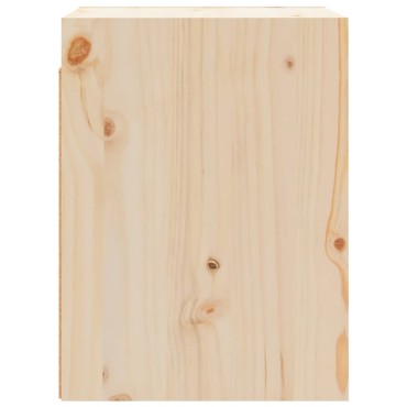 vidaXL Ντουλάπι Τοίχου 30x30x40cm από Μασίφ Ξύλο Πεύκου 1 τεμ.