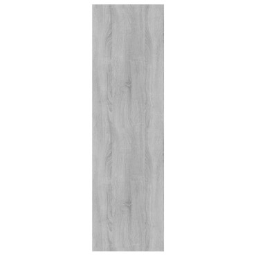 vidaXL Βιβλιοθήκη/Διαχωρ. Χώρου Γκρι Sonoma 80x30x103cm Επεξεργ. Ξύλο 1 τεμ.