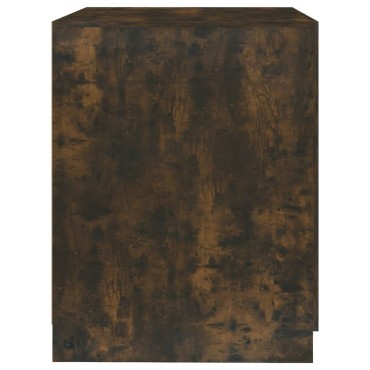 vidaXL Ντουλάπι Πλυντηρίου Καπνιστός Δρυς 71 x 71,5 x 91,5 εκ.