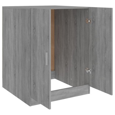 vidaXL Ντουλάπι Πλυντηρίου Γκρι Sonoma 71 x 71,5 x 91,5 εκ.