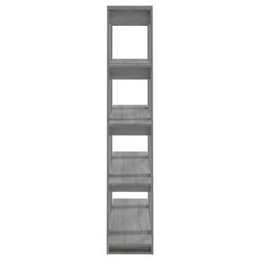 vidaXL Βιβλιοθήκη/Διαχωριστικό Χώρου Γκρι Sonoma 100x30x160cm 1 τεμ.