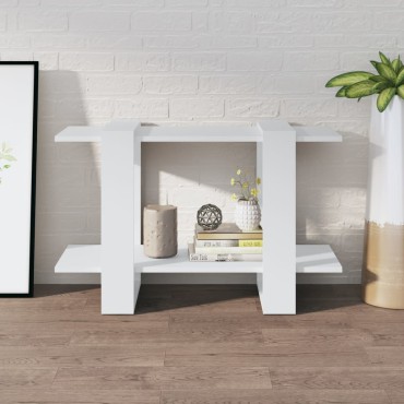 vidaXL Βιβλιοθήκη/Διαχωριστικό Χώρου Λευκό 80x30x51cm 1 τεμ.