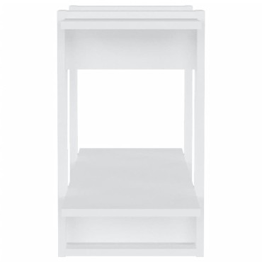 vidaXL Βιβλιοθήκη/Διαχωριστικό Χώρου Λευκό 80x30x51cm 1 τεμ.