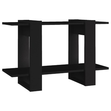 vidaXL Βιβλιοθήκη/Διαχωριστικό Χώρου Μαύρο 80x30x51cm 1 τεμ.