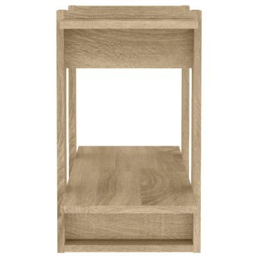 vidaXL Βιβλιοθήκη/Διαχωριστικό Χώρου Sonoma Δρυς 80x30x51cm 1 τεμ.