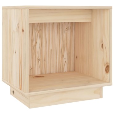 vidaXL Κομοδίνα 2 τεμ. 40x30x40cm από Μασίφ Ξύλο Πεύκου