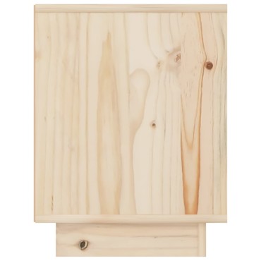 vidaXL Κομοδίνα 2 τεμ. 40x30x40cm από Μασίφ Ξύλο Πεύκου