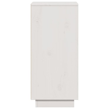 vidaXL Ντουλάπι Λευκό 31,5x34x75cm από Μασίφ Ξύλο Πεύκου 1 τεμ.