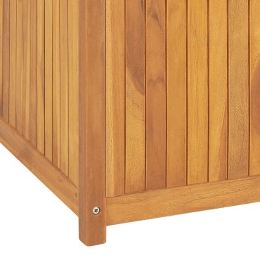 vidaXL Μπαούλο Κήπου 200x50x55cm από Μασίφ Ξύλο Teak 1 τεμ.