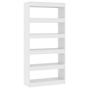vidaXL Βιβλιοθήκη/Διαχωρισ. Χώρου Sonoma Δρυς 80x30x166cm Επεξ. Ξύλο 1 τεμ.