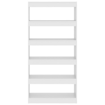 vidaXL Βιβλιοθήκη/Διαχωρισ. Χώρου Sonoma Δρυς 80x30x166cm Επεξ. Ξύλο 1 τεμ.