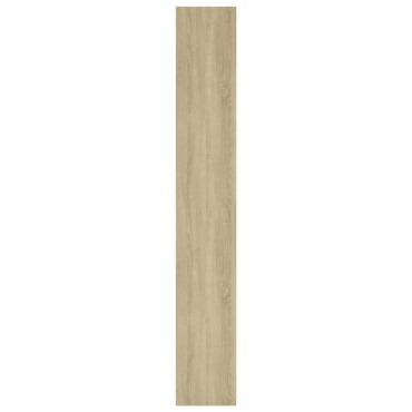 vidaXL Βιβλιοθήκη/Διαχωριστικό Sonoma Δρυς 80x30x198cm Επεξ. Ξύλο 1 τεμ.