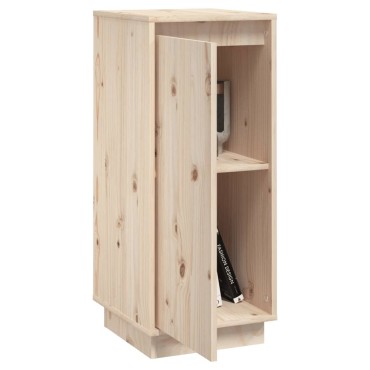 vidaXL Ντουλάπια 2 τεμ. 31,5x34x75cm από Μασίφ Ξύλο Πεύκου