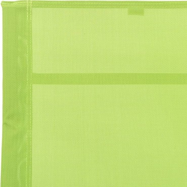 vidaXL Ξαπλώστρα Πράσινη από Ατσάλι και Textilene 145x57x83cm 1 τεμ.