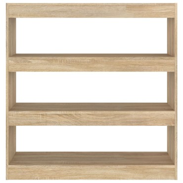 vidaXL Βιβλιοθήκη/Διαχωριστικό Χώρου Sonoma Δρυς 100x30x103cm 1 τεμ.