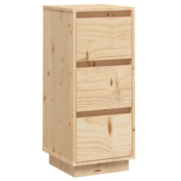 vidaXL Ντουλάπι 32x34x75cm από Μασίφ Ξύλο Πεύκου 1 τεμ.