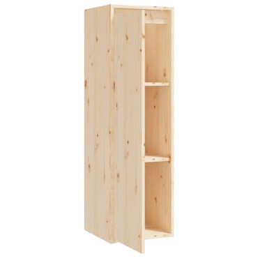 vidaXL Ντουλάπια Τοίχου 2 τεμ. 30x30x100cm από Μασίφ Ξύλο Πεύκου